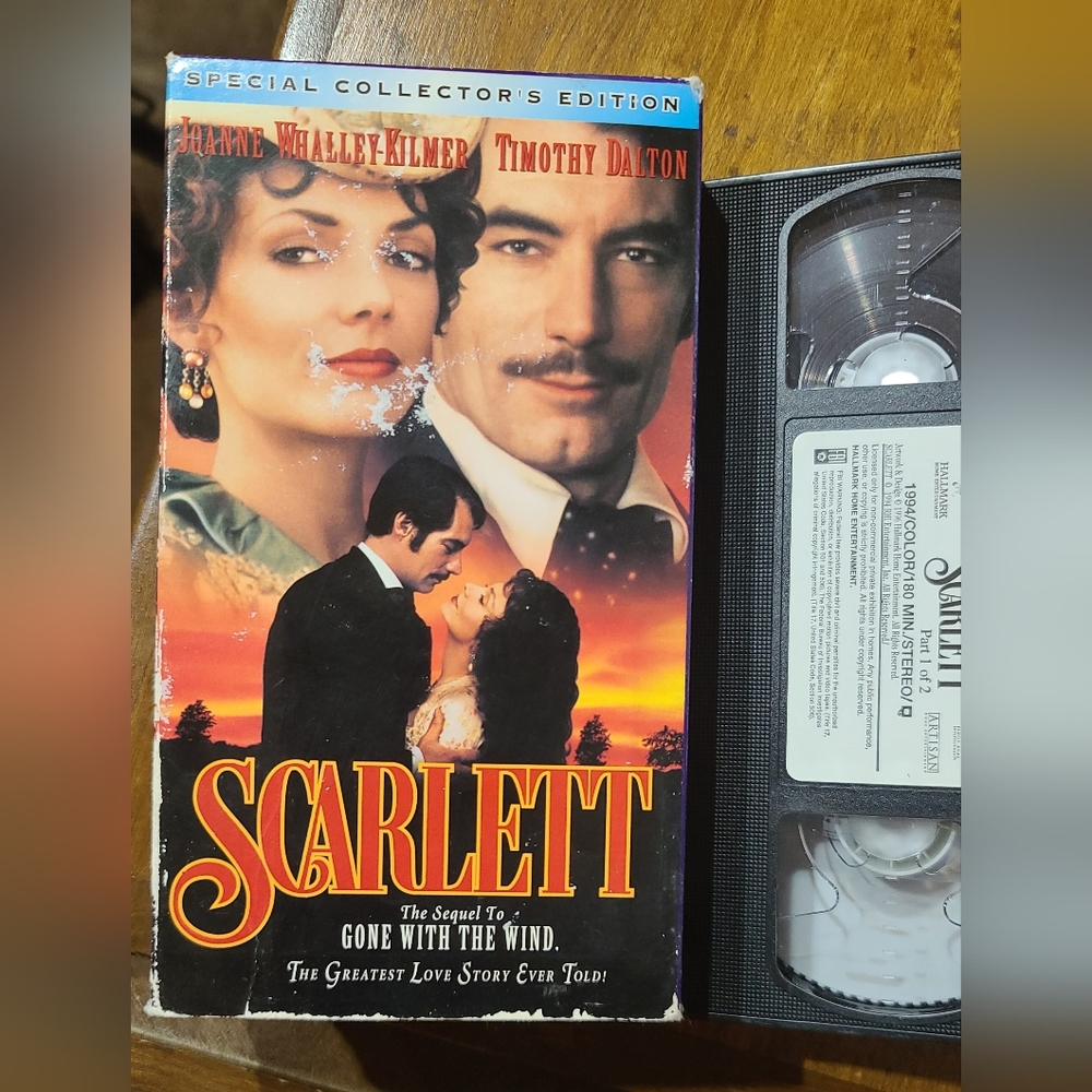 Scarlett vhs movie collector edition